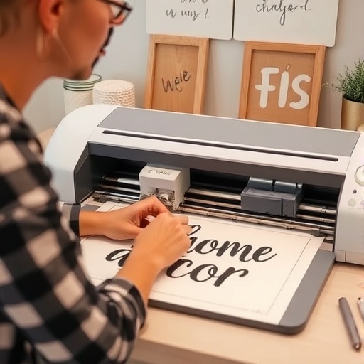 creating a custom home decor decal