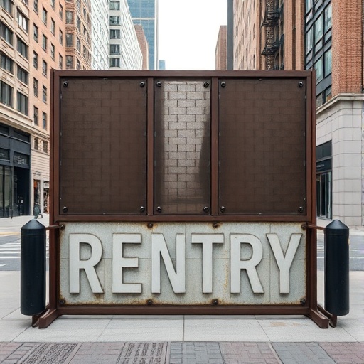 industrial metal Rentry divider